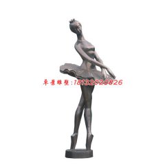 跳芭蕾舞銅雕，公園人物銅雕
