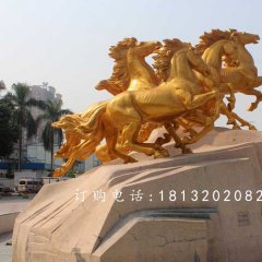 鑄銅飛馬，銅雕飛馬雕塑