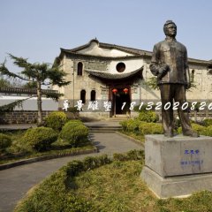 艾思奇銅雕，名人銅雕