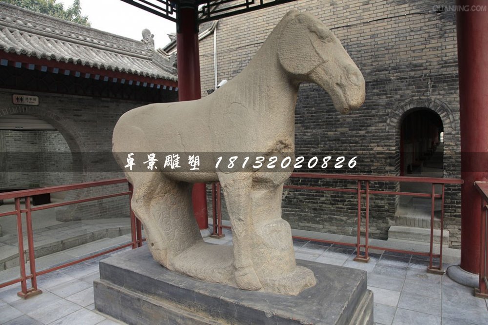 石雕馬,大理石馬雕塑
