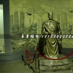 鄭和銅雕，古代英雄銅雕