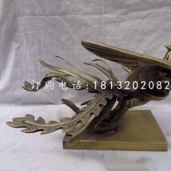 鳳凰銅雕，廣場鳳凰雕塑