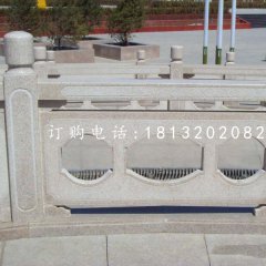 欄板欄桿石雕，中式欄板