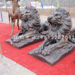 匯豐獅銅雕，銅雕西洋獅